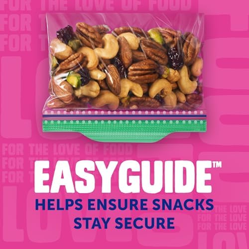 Ziploc Snack Bags, Food Storage, Easy Open & Close, 108 Count