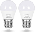 Vgogfly Refrigerator Light Bulb, A15, 40W Equivalent, 5W, 5000K, 120V