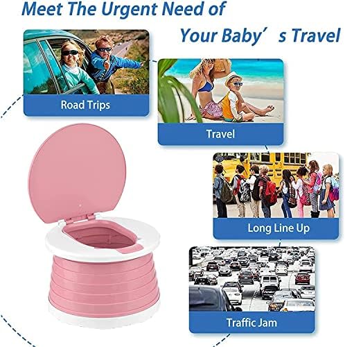 Portable Potty for Toddler,Travel Potty Seat for Toddler,Travel Toilet Kids