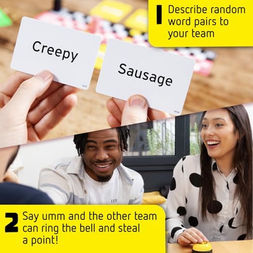 You Can't Say UMM Party Game for Kids and Adults, Ages 8+