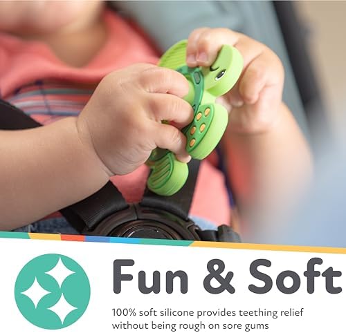 Nuby Teethe N' Pop Sensory Play Teether