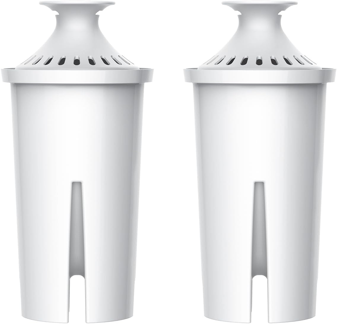 AQUA CREST Filter Replacement for Brita® Water Pitcher & Dispenser, 6 Pack