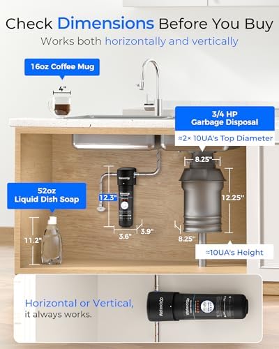 Waterdrop 10UA Under Sink Water Filter System, NSF/ANSI 42 Certified 1 Year