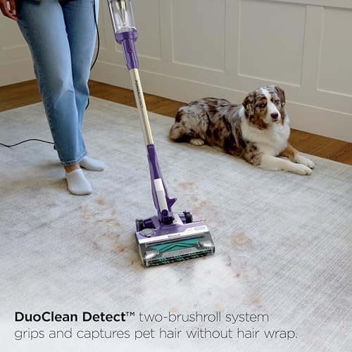 Shark PowerDetect Corded Stick Vacuum, Self-Cleaning, Eggplant, HZ4002