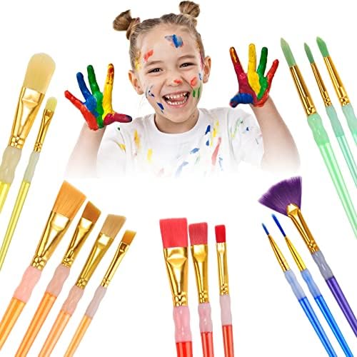 15Pcs Paint Brushes Value Pack