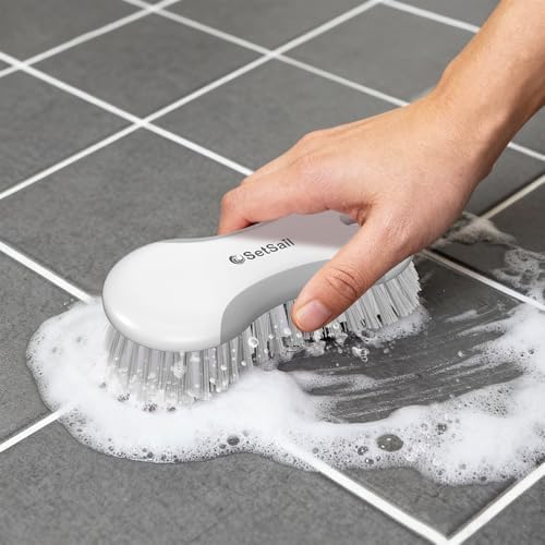 SetSail Multi-Purpose Scrub Brush of 2 Pack, Gray