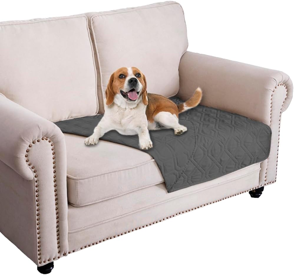Ameritex Waterproof Dog Bed Blankets Cover for Bed Couch Sofa Reversible