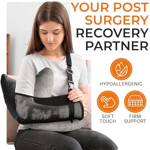 Shoulder Pillow - Arm & Rotator Cuff Pillow - Post Shoulder Surgery Support