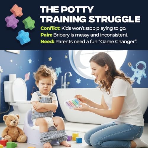 Potty Training Toilet Stars, Educational Reward, Potty Training, Toddler Potty, Potty Trainer, Potty Training Supplies, Potty Training Essentials, Easy Potty Training