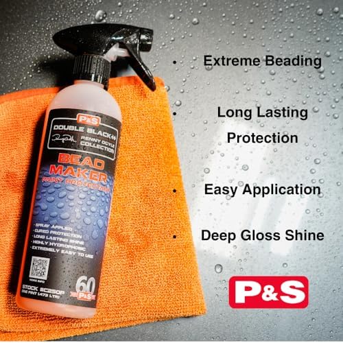 P&S Bead Maker Paint Sealant – Easy Spray & Wipe Protectant for Cars, Boats & RVs – Hydrophobic Gloss & UV Protection – Safe for All Surfaces - 1 Gallon