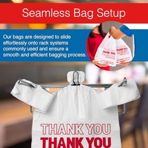 Reli. Plastic Bags Thank You (1050 Count)