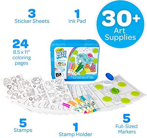 Crayola Color Wonder Mess Free Coloring Activity Set (30+ Pcs)