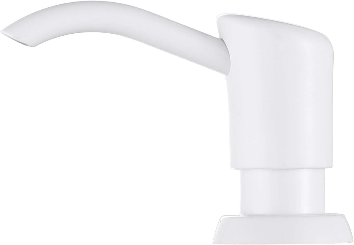 GAGALIFE Dish Soap Dispenser for Kitchen Sink, 17 oz Bottle, Brushed Nickel