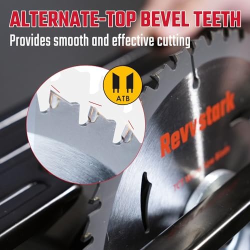 Circular Saw Blade 6-1/2" 24T&60T for Cutting Wood, 5/8" Arbor