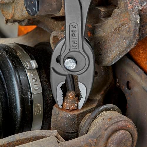 KNIPEX 82 01 200 TwinGrip Pliers, 8-inch