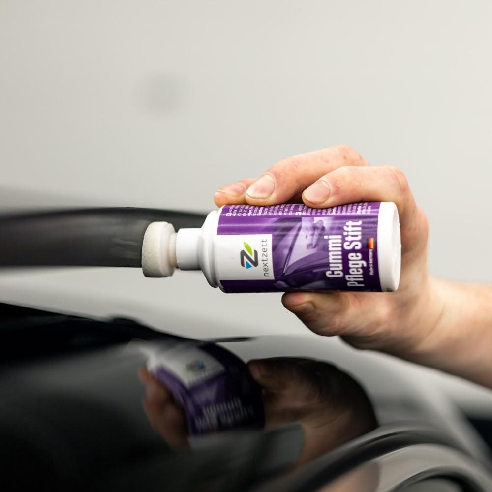 nextzett Gummi Pflege Rubber Care Stick Car Weatherstrip & Seal Conditioner Prevents Freezing, Cracking, Fading 3.4 fl oz