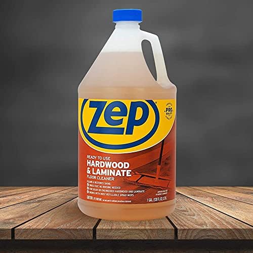 Zep Hardwood and Laminate Floor Cleaner - 1 Gallon (Pack of 2)