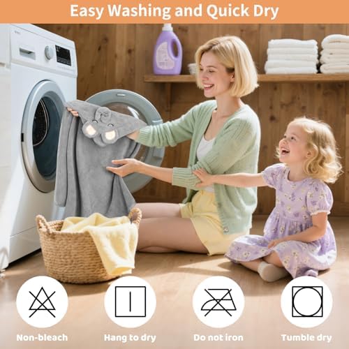 12 PCS Baby Bath Towels Set for Infants Toddlers Essentials