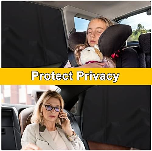 Lechin Magnetic Car Side Window Sun Shades for Baby, 2 PCS, 31.5 x 20 in
