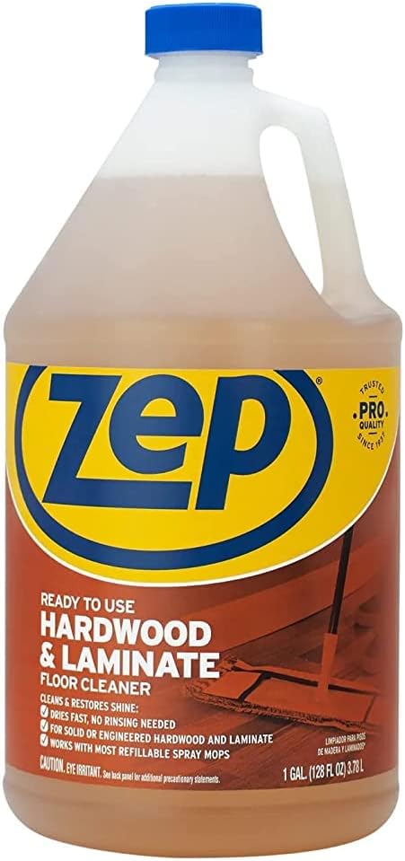 Zep Hardwood and Laminate Floor Cleaner - 1 Gallon (Pack of 2)