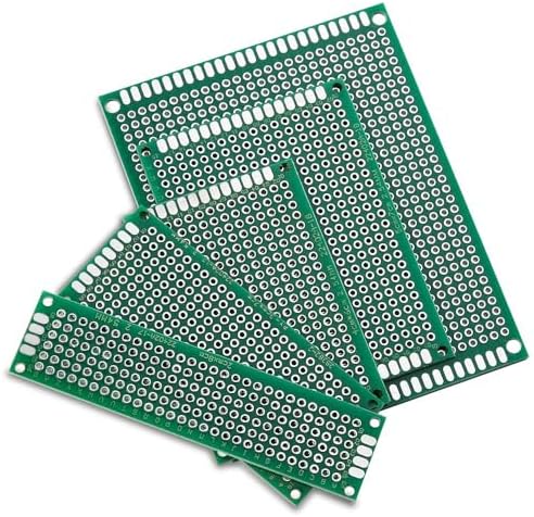 ELEGOO 32Pcs Double Sided PCB Board Prototype Kit for DIY Soldering