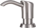 GAGALIFE Dish Soap Dispenser for Kitchen Sink, 17 oz Bottle, Brushed Nickel