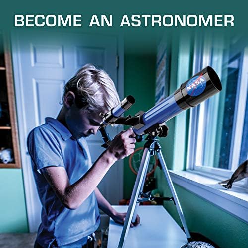 NASA Lunar Telescope for Kids Ages 8-12 with Tripod and Finder Scope