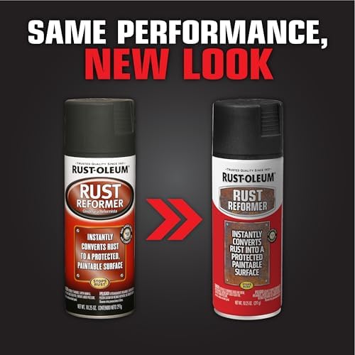 Rust-Oleum Stops Rust Reformer Black Spray Paint for Painted and Bare Metal