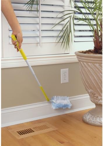 Swiffer 360 Dusters Extender Kit, 3 Unscented Dusters With Extendable handle (Packaging May Vary)