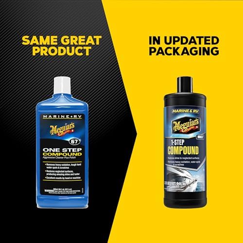 Meguiar's M67 Marine/RV One-Step Compound, 32oz