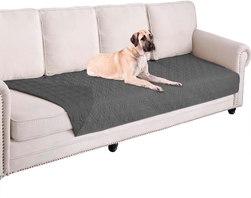 Ameritex Waterproof Dog Bed Blankets Cover for Bed Couch Sofa Reversible