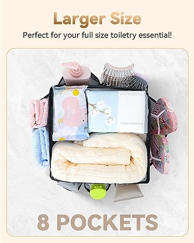 Temede Mesh Shower Caddy Portable for College Dorm Room Essentials