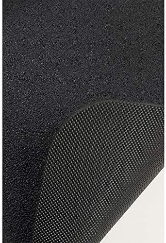 VersaTex Multi-Purpose Rubber Floor Mat for Indoor or Outdoor Use, Utility Mat for Entryway, Home Gym, Exercise Equipment, Tool Box Liner, Garage, Under-Sink, Patio, and Door Mat; 30" x 48", Black