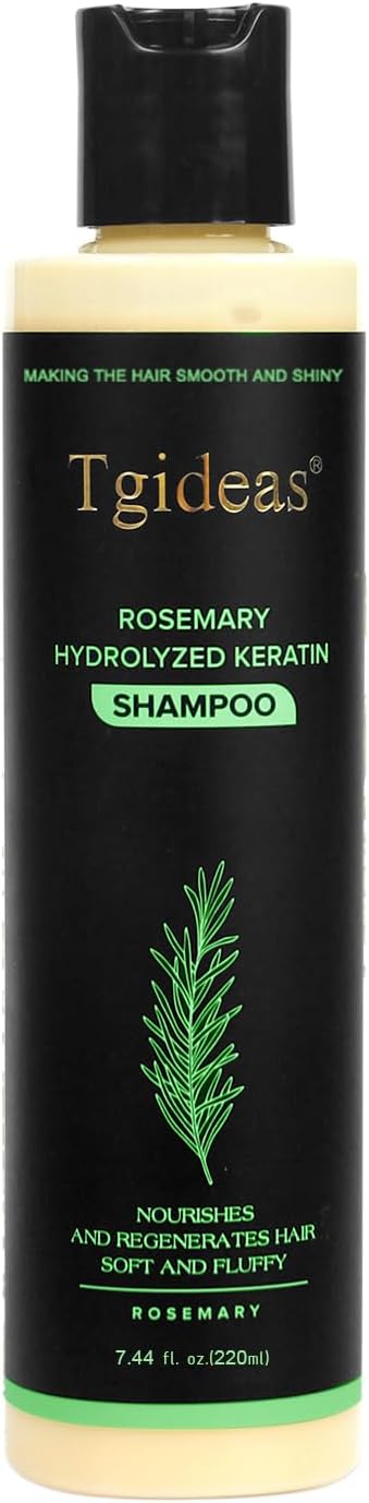 Tgideas Rosemary Biotin Volumizing Shampoo for Thinning Hair, 7.4 Fl Oz