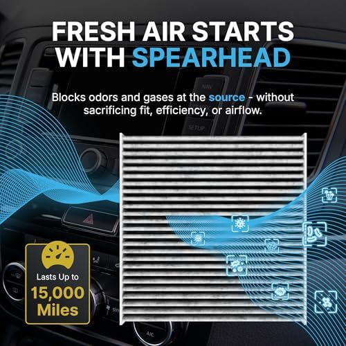 Spearhead Odor Defense Breathe Easy AC & Heater Cabin Air Filter (BE-157)