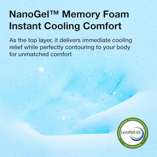 Novilla Twin Mattress, 6 Inch Twin Bed Mattress with Gel Memory Foam