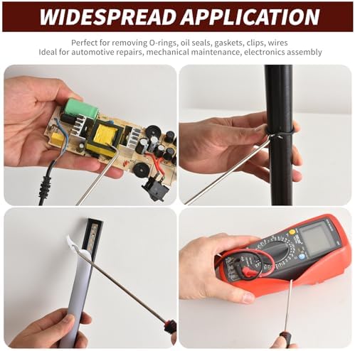 Hook and Pick Set – 10PCS Precision Pick Tools with Non-Slip Grip