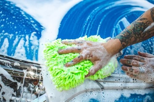 P&S Professional Detail Products Pearl Auto Shampoo – High-Foaming, pH-Balanced Car Wash Soap, Biodegradable, Safe for All Finishes, Lemon Scent, Foam Cannon & Bucket Wash - 1 Gallon