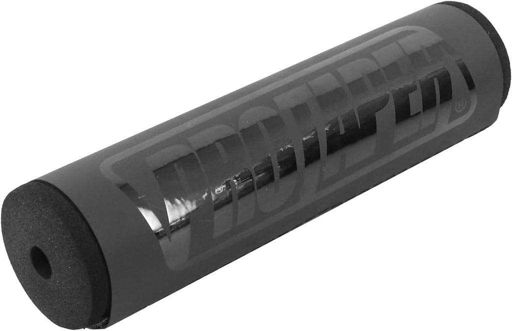 Motorcycle Handlebar Pad Cylinder Universal Powerspor Chest Sponge Pad for ATVs Dirt Pit Bike Compatible with Motorcross UTV (Black Grey)