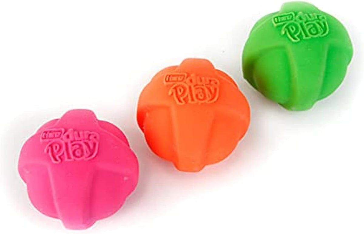 Hartz DuraPlay Bacon Scented Dog Toys, Small (Assorted Color)