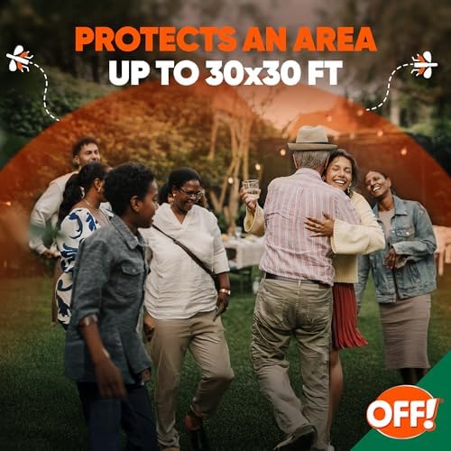 OFF! Backyard Pretreat Outdoor Mosquito Repellent Fogger, 16 oz, (2-Pack)