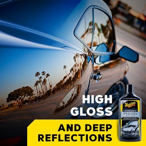 Meguiar’s Ultimate Polish, High-Gloss Polish for a Show Car Shine, 16 oz