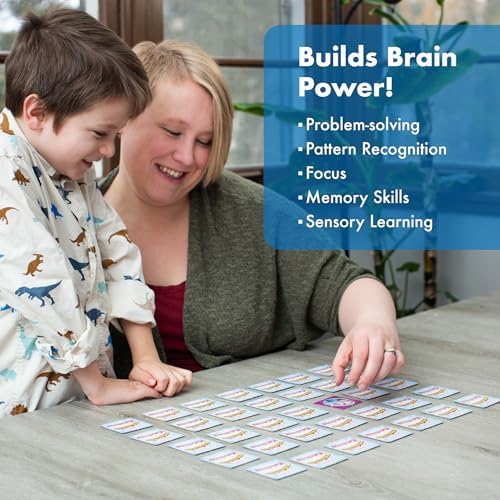 Wonder Forge Frozen 2 Memory Matching Game for Kids Ages 3-5 - Toddler Learning & Educational Toys Featuring Anna, Elsa, and Olaf - Fun Disney Toys
