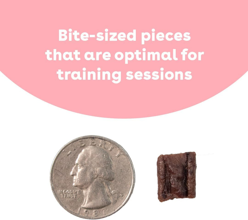 Pupford Soft & Chewy Training Treats for Dogs & Puppies (Pork, 5 oz) | 250+ treats per bag, <2 kcals each, Only 7 ingredients, All breed sizes, Mess free and bite sized, Trainer recommended