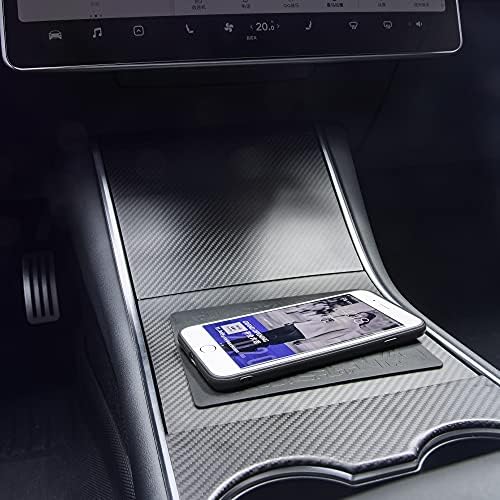 Car Dashboard Non Slip Mat, JIMISHA Anti Slip Pad, Anti Slide Sticky Dash Pad, Multifunctional Fixate Gripping Gel Pad for Radar Detector, Cell Phone, Keys, Glass, GPS, Coins 6.3x2.8 inch (2 Pack)