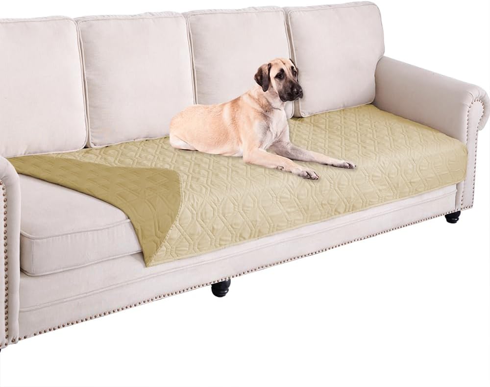 Ameritex Waterproof Dog Bed Blankets Cover for Bed Couch Sofa Reversible