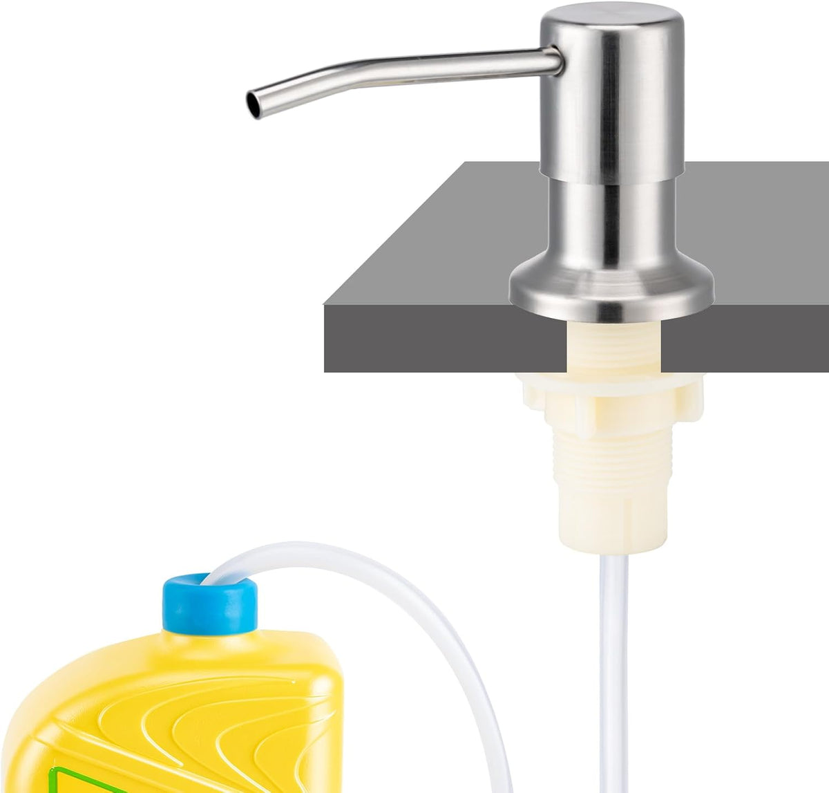 Soap Dispenser for Kitchen Sink, Countertop/Built in Dish Soap Dispenser