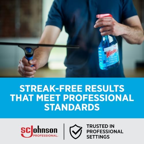 SC Johnson Professional Windex Glass Cleaner Refill, 1 Gallon, 4 Count