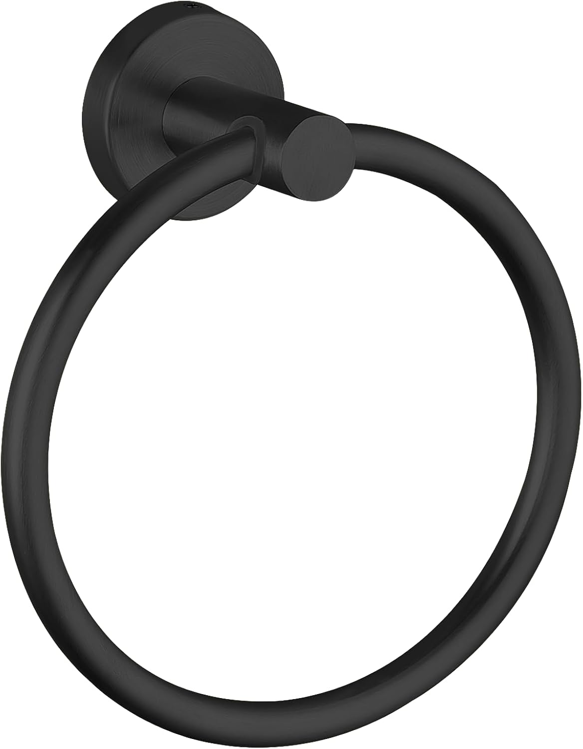 Towel Ring, Bathroom Hardware Accessories, Wall-Mounted Towel Ring, Simple Round Stainless Steel Towel Rack, for Bathroom and Kitchen (Gold)
