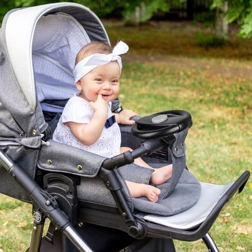 Accmor Stroller Steering Wheel Toy, Steering Wheel for Shopping Carts